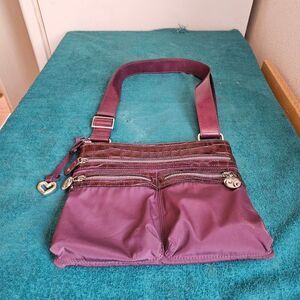 Brighton Deep Purple Crossbody Bag
